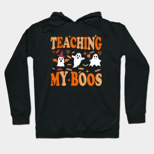 ghost boo halloween teaching my boos halloween costume idea for Teacher Student Hoodie